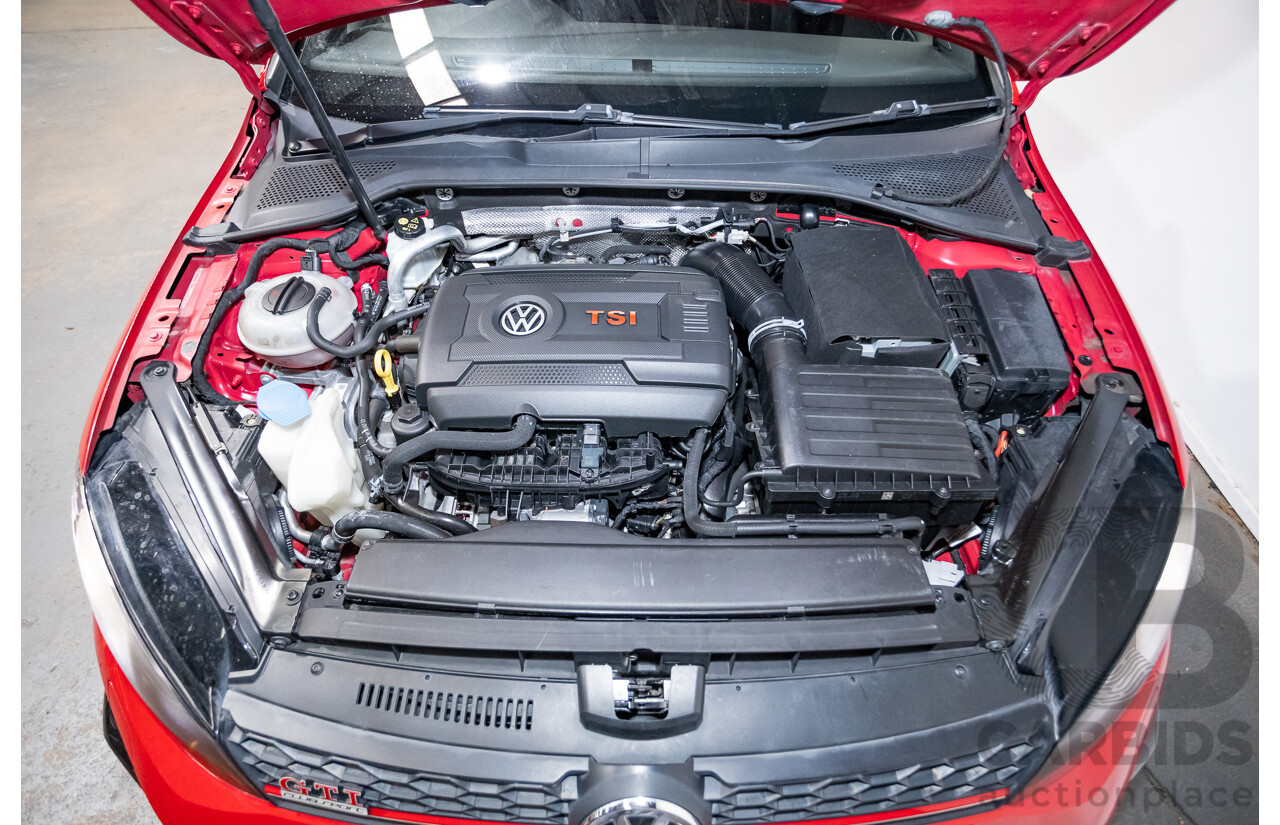 09/2016 Volkswagen Golf GTI 40 YEARS MK7 MY16 4d Hatchback Tornado Red Turbo 2.0L