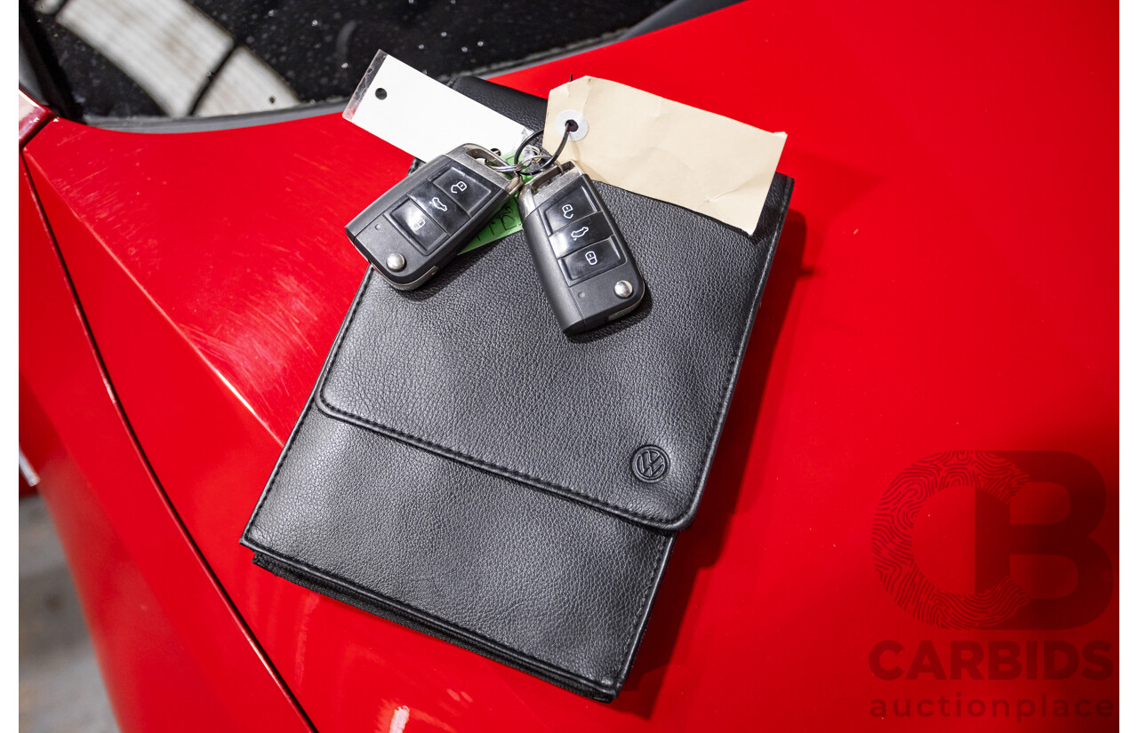 09/2016 Volkswagen Golf GTI 40 YEARS MK7 MY16 4d Hatchback Tornado Red Turbo 2.0L