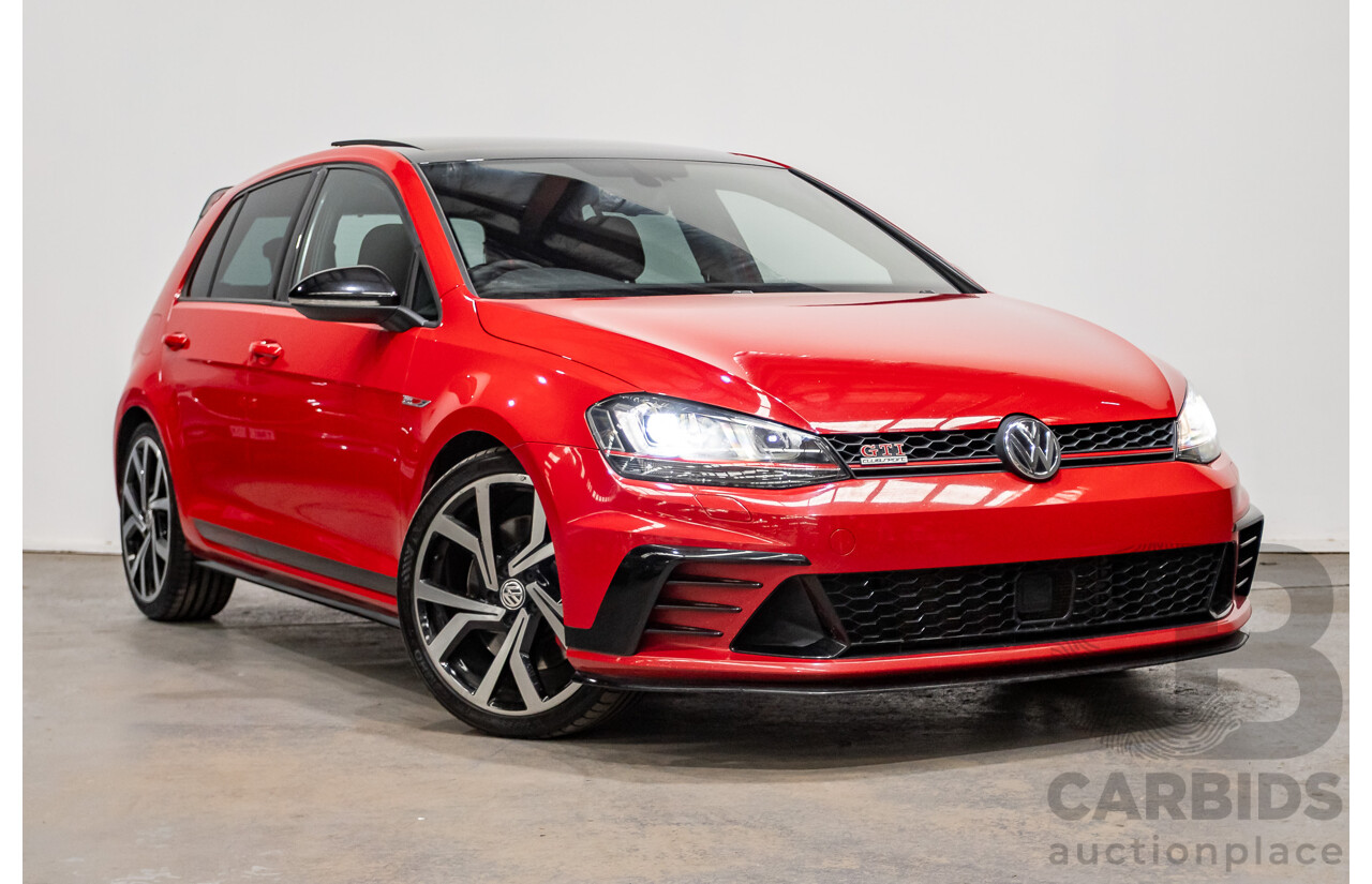 09/2016 Volkswagen Golf GTI 40 YEARS MK7 MY16 4d Hatchback Tornado Red Turbo 2.0L