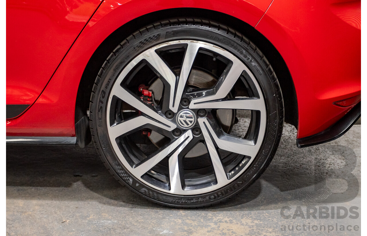 09/2016 Volkswagen Golf GTI 40 YEARS MK7 MY16 4d Hatchback Tornado Red Turbo 2.0L