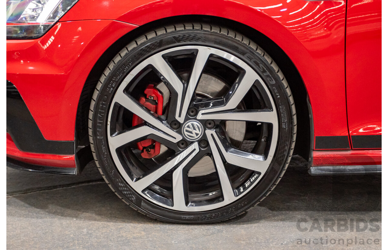 09/2016 Volkswagen Golf GTI 40 YEARS MK7 MY16 4d Hatchback Tornado Red Turbo 2.0L