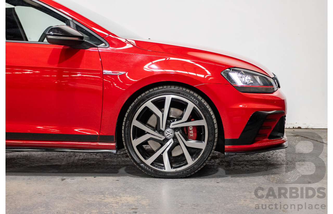 09/2016 Volkswagen Golf GTI 40 YEARS MK7 MY16 4d Hatchback Tornado Red Turbo 2.0L