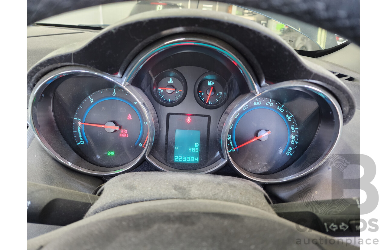 3/2011 Holden Cruze CDX JG 4d Sedan Black 2.0L