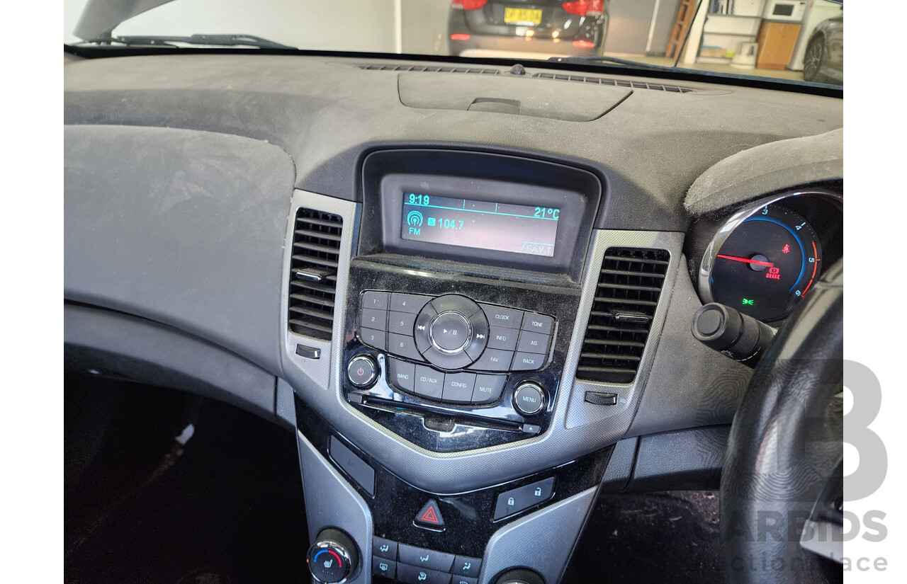 3/2011 Holden Cruze CDX JG 4d Sedan Black 2.0L