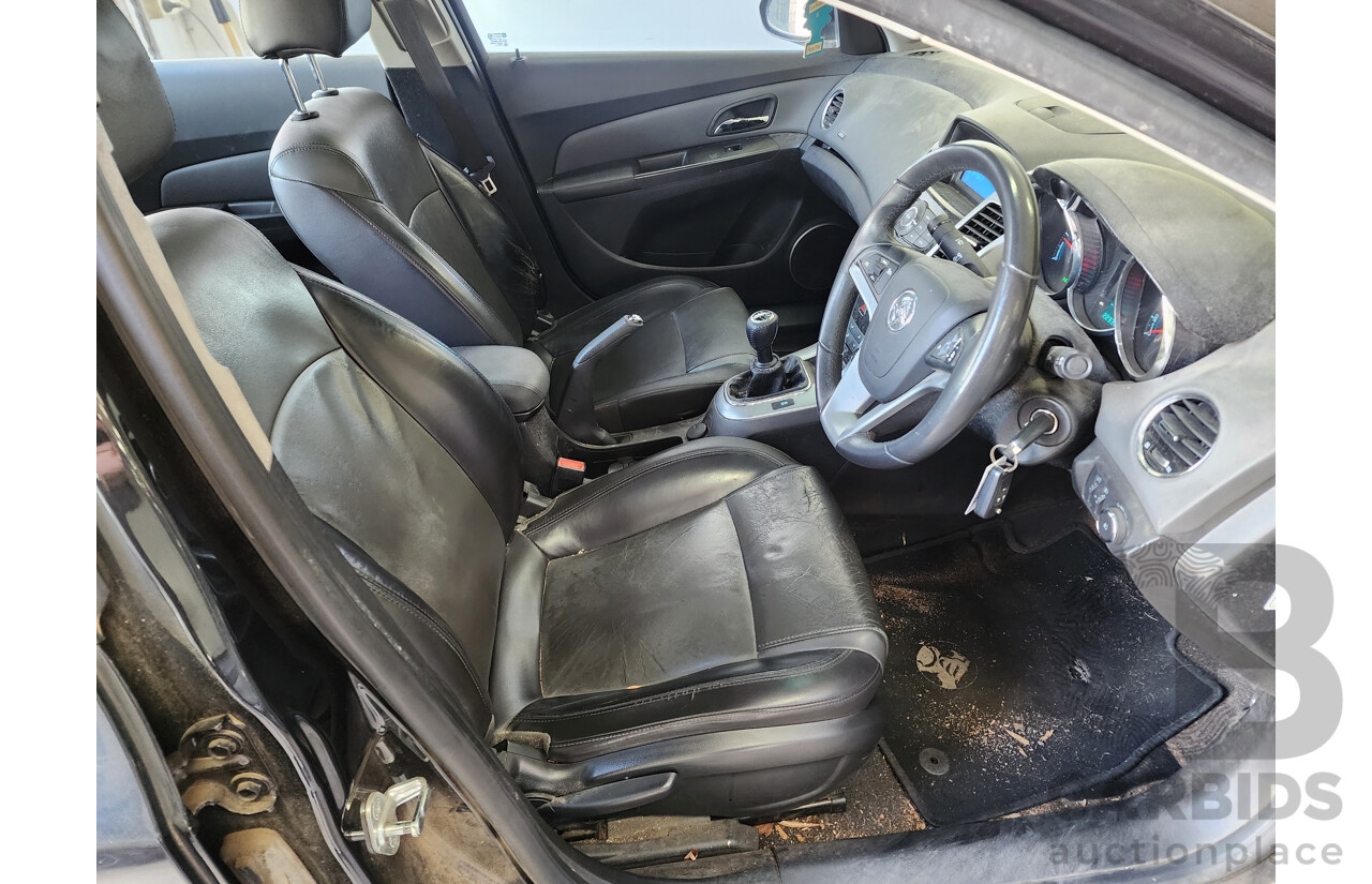 3/2011 Holden Cruze CDX JG 4d Sedan Black 2.0L