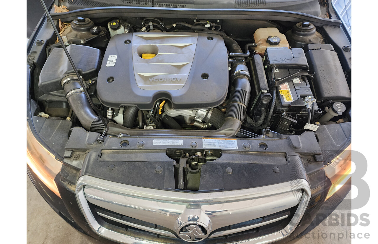 3/2011 Holden Cruze CDX JG 4d Sedan Black 2.0L