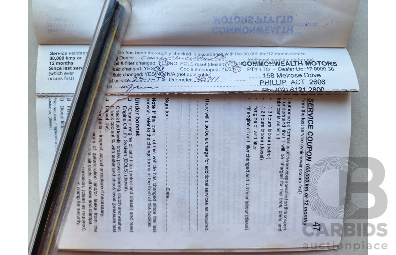 3/2011 Holden Cruze CDX JG 4d Sedan Black 2.0L