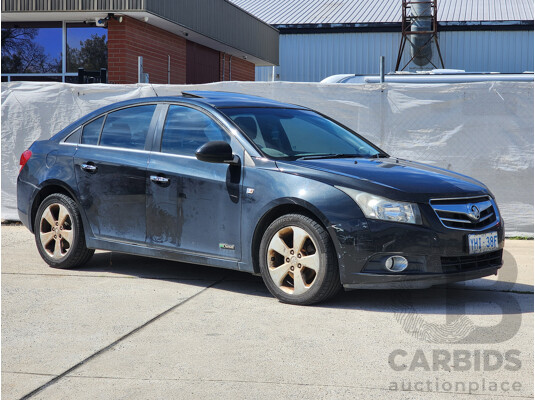 3/2011 Holden Cruze CDX JG 4d Sedan Black 2.0L 3/2011 Holden Cruze CDX JG 4d Sedan Black 2.0L