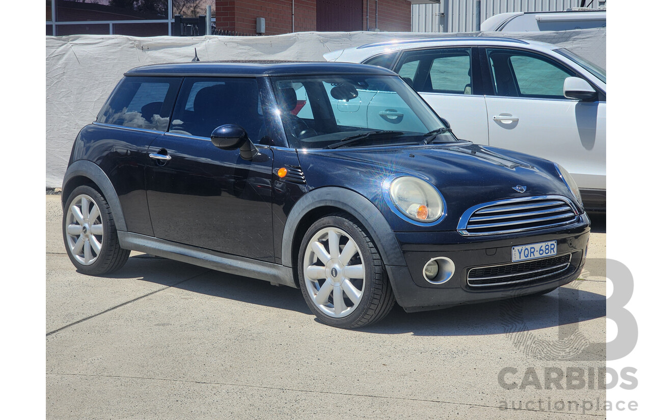 5/2008 Mini Cooper  R56 2d Hatchback Black 1.6L