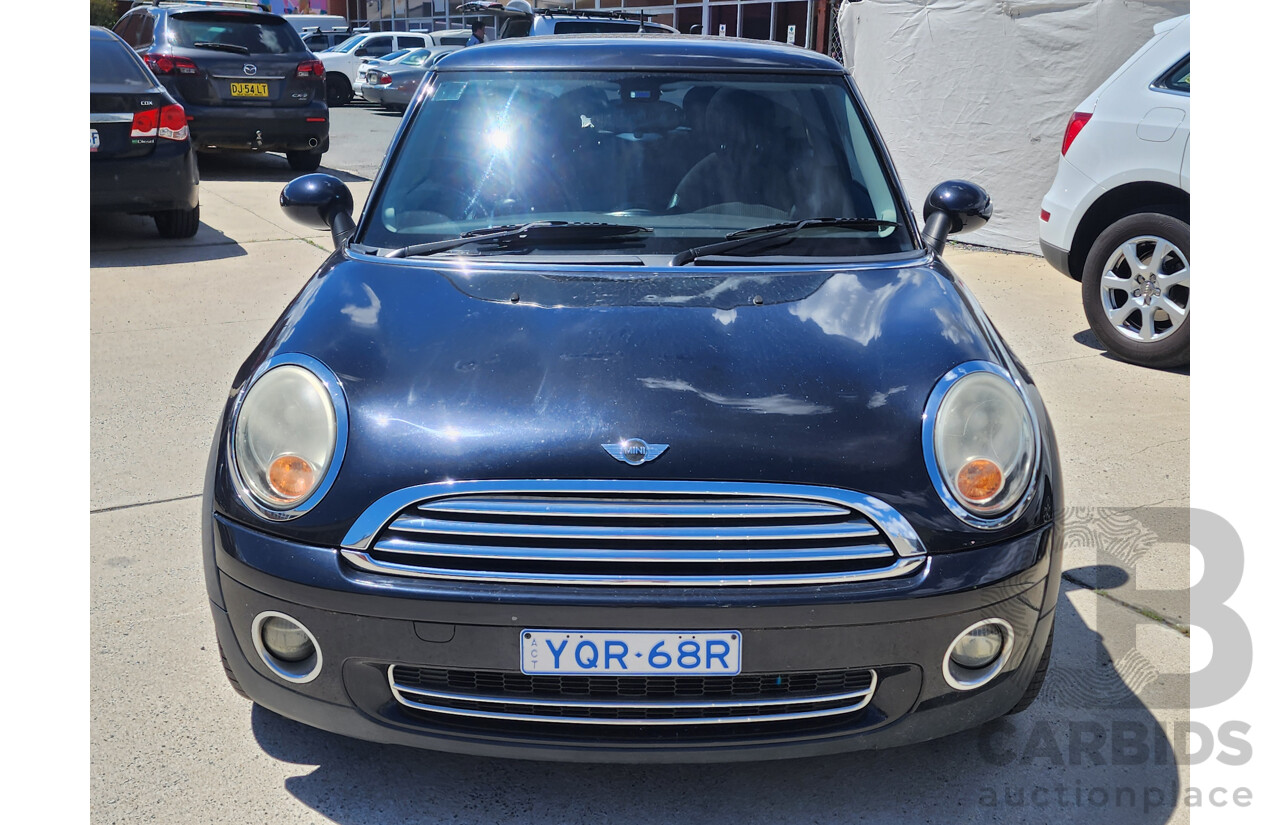5/2008 Mini Cooper  R56 2d Hatchback Black 1.6L