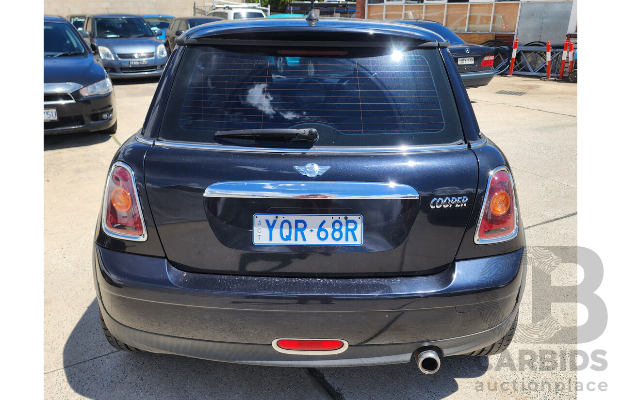 5/2008 Mini Cooper  R56 2d Hatchback Black 1.6L