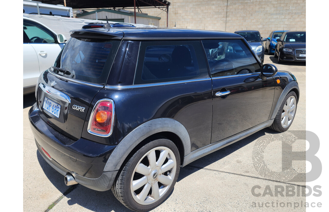 5/2008 Mini Cooper  R56 2d Hatchback Black 1.6L
