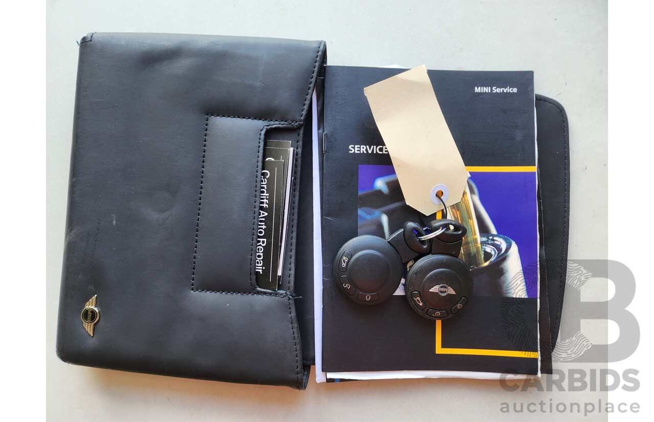 5/2008 Mini Cooper  R56 2d Hatchback Black 1.6L