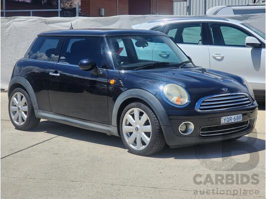 5/2008 Mini Cooper  R56 2d Hatchback Black 1.6L 5/2008 Mini Cooper  R56 2d Hatchback Black 1.6L