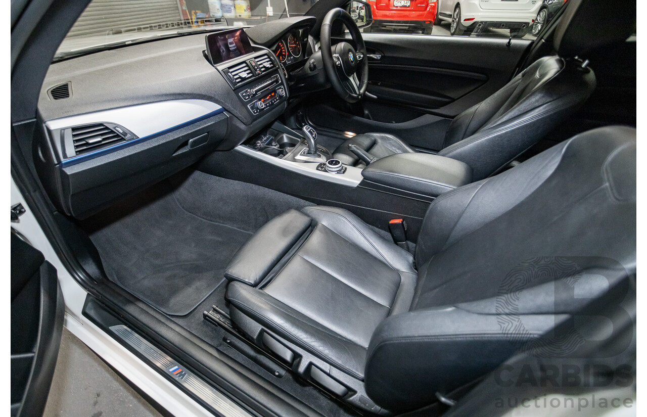 09/2014 BMW 228i M-Sport F22 MY15 2D Coupe Mineral White Turbo 2.0L