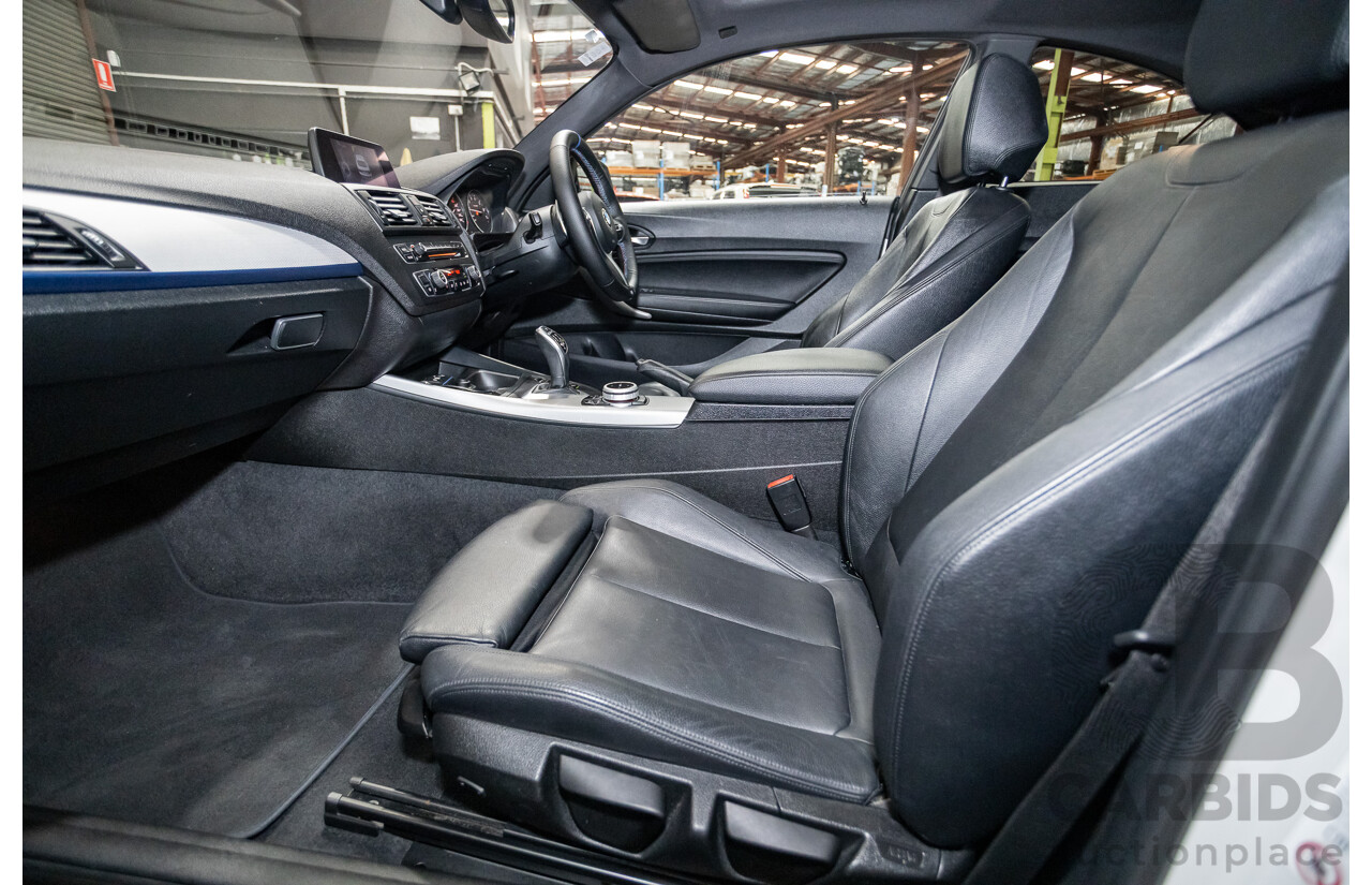 09/2014 BMW 228i M-Sport F22 MY15 2D Coupe Mineral White Turbo 2.0L