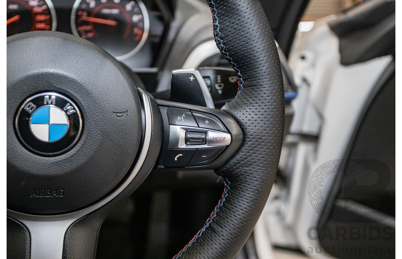 09/2014 BMW 228i M-Sport F22 MY15 2D Coupe Mineral White Turbo 2.0L