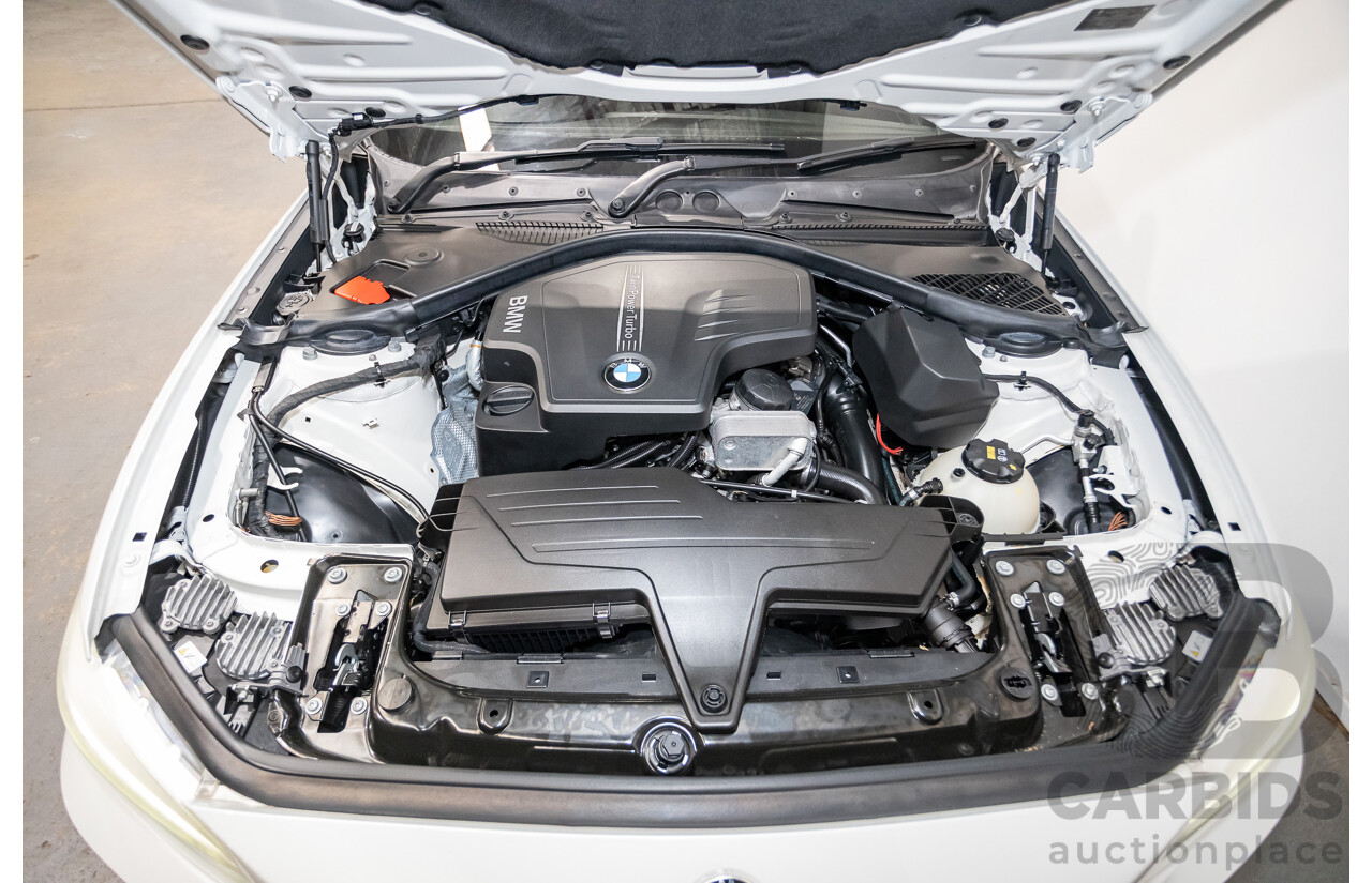 09/2014 BMW 228i M-Sport F22 MY15 2D Coupe Mineral White Turbo 2.0L