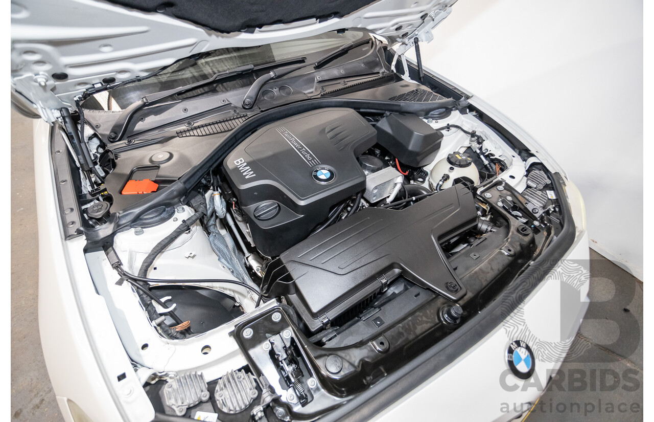 09/2014 BMW 228i M-Sport F22 MY15 2D Coupe Mineral White Turbo 2.0L