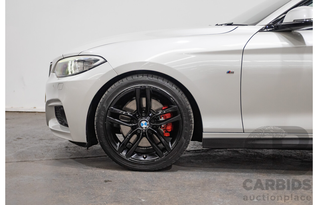 09/2014 BMW 228i M-Sport F22 MY15 2D Coupe Mineral White Turbo 2.0L