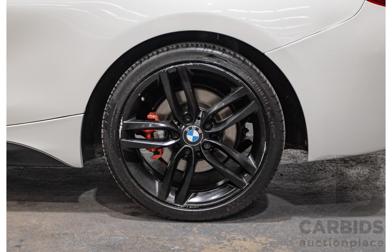 09/2014 BMW 228i M-Sport F22 MY15 2D Coupe Mineral White Turbo 2.0L