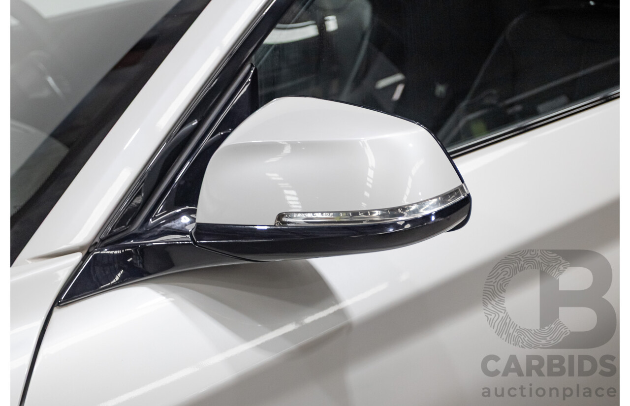 09/2014 BMW 228i M-Sport F22 MY15 2D Coupe Mineral White Turbo 2.0L