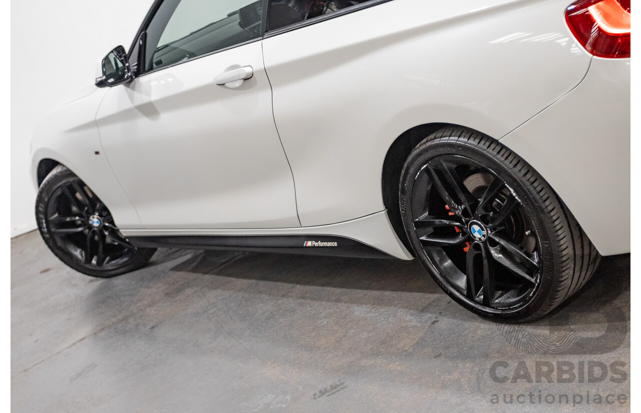 09/2014 BMW 228i M-Sport F22 MY15 2D Coupe Mineral White Turbo 2.0L