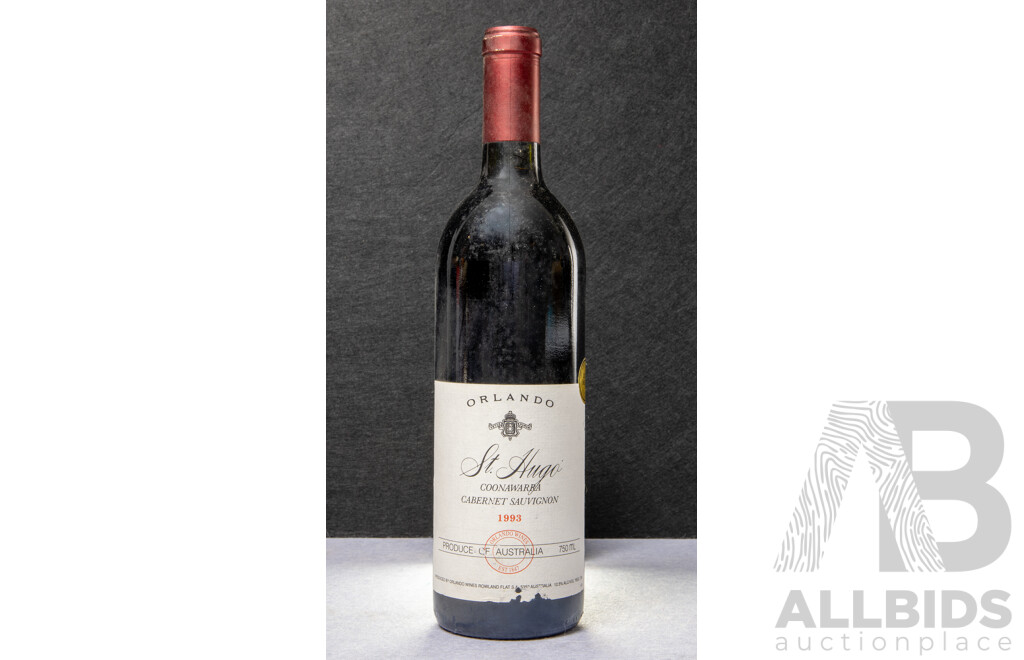 Orlando St Hugo Coonawarra Cabernet Sauvignon Vintage 1993
