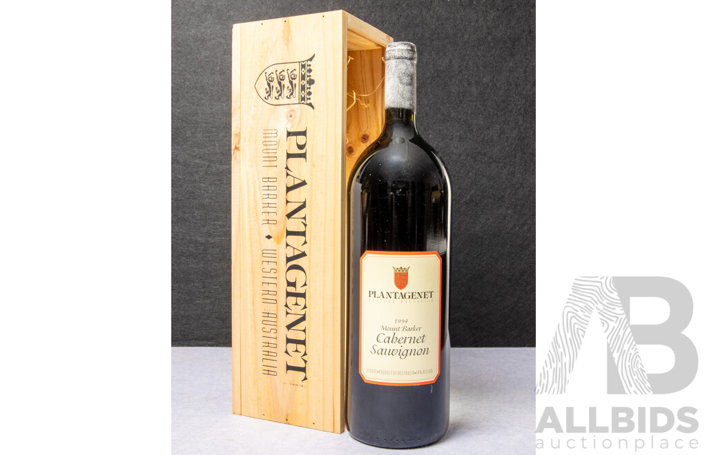 Plantagenet Mount Barker Cabernet Sauvignon Vintage 1994 Magnum in Presentation Box