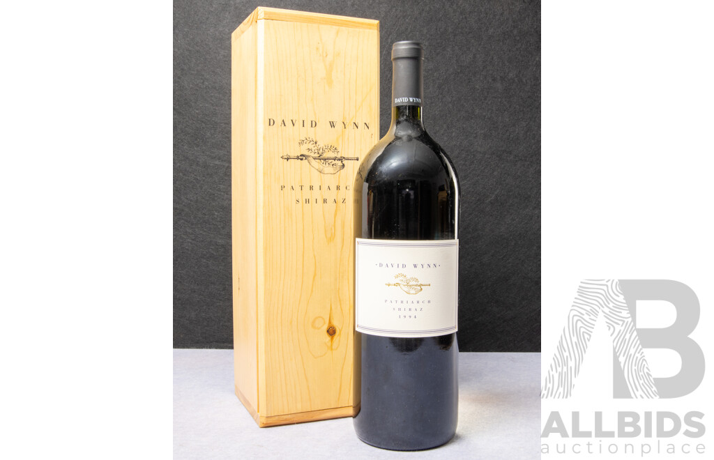 David Wynn Patriarch Shiraz Vintage 1994 Magnum in Presentation Box