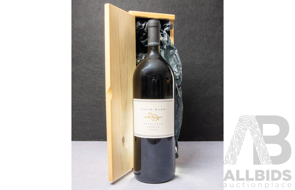 David Wynn Patriarch Shiraz Vintage 1994 Magnum in Presentation Box