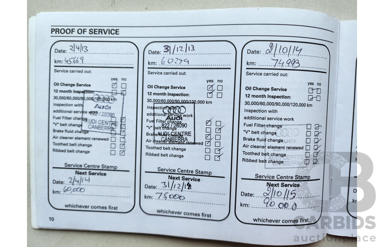 6/2011 Audi Q5 2.0 TDI Quattro 8R MY12 4d Wagon White 2.0L