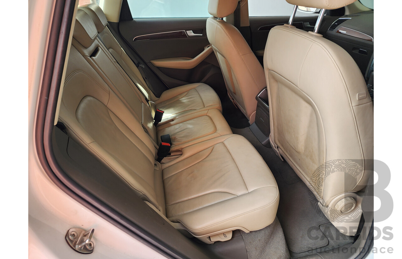 6/2011 Audi Q5 2.0 TDI Quattro 8R MY12 4d Wagon White 2.0L