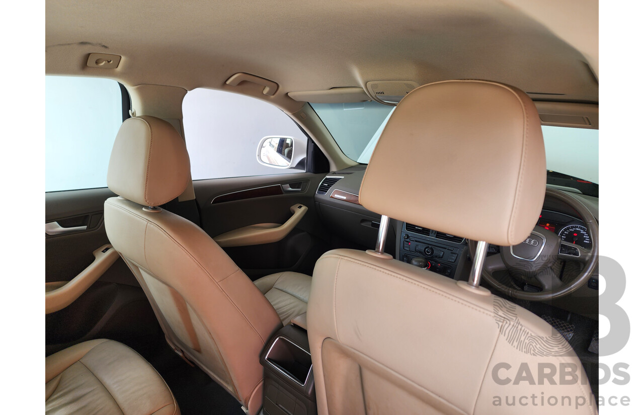 6/2011 Audi Q5 2.0 TDI Quattro 8R MY12 4d Wagon White 2.0L