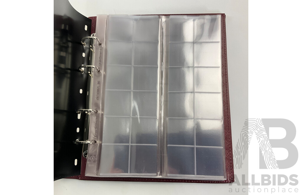 Leuchtturm Coin Album, Twelve, Twenty Four, Thirty Five, Fifty Four Slot Pages