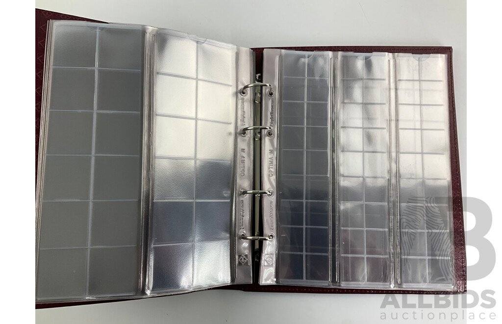 Leuchtturm Coin Album, Twelve, Twenty Four, Thirty Five, Fifty Four Slot Pages