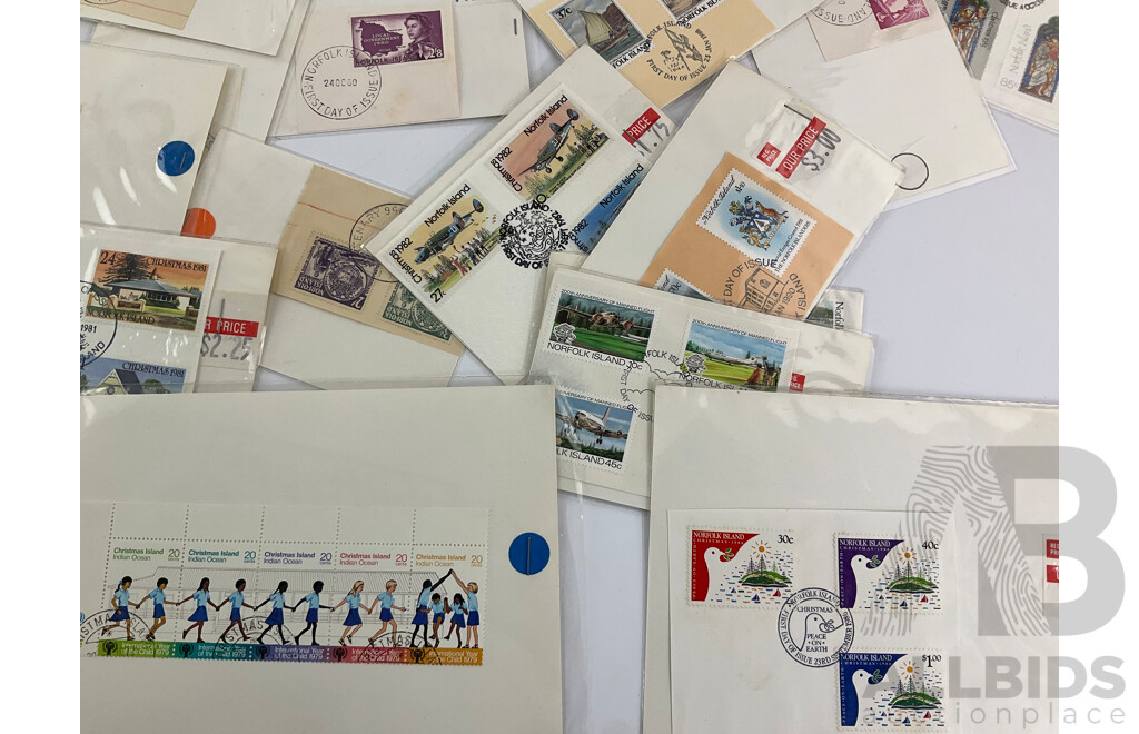 Thirty Eight Norfolk Island CTO Lots, Examples Spanning 1956 to 1990