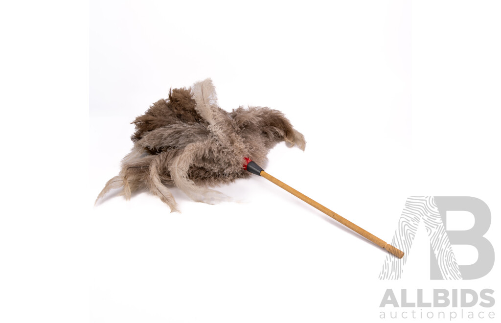 Vintage Ostrich Feather Duster