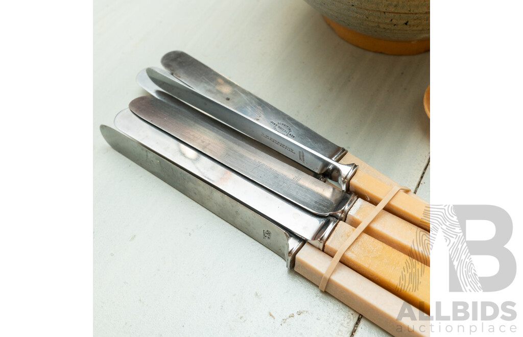 Collection of Vintage Kitchen Utensils Inc Motor and Pestle, Italian Cookie Cutters and More