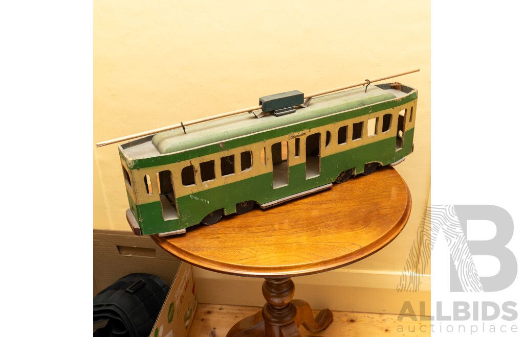 Bespoke Hand Made Depression Era Tram