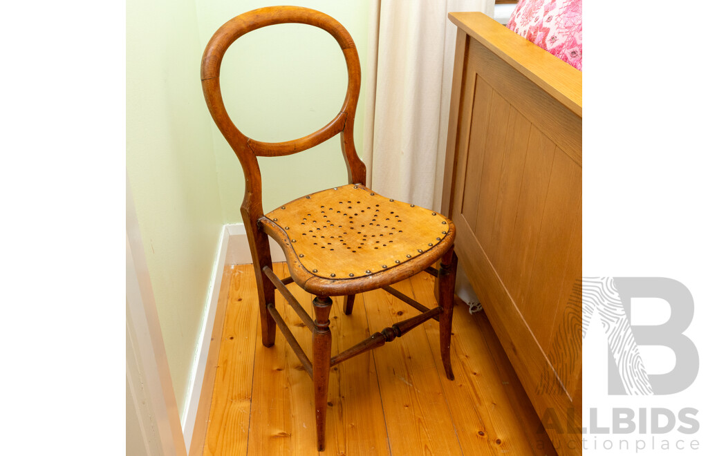 Victorian Mahogany Sitting Room Chair