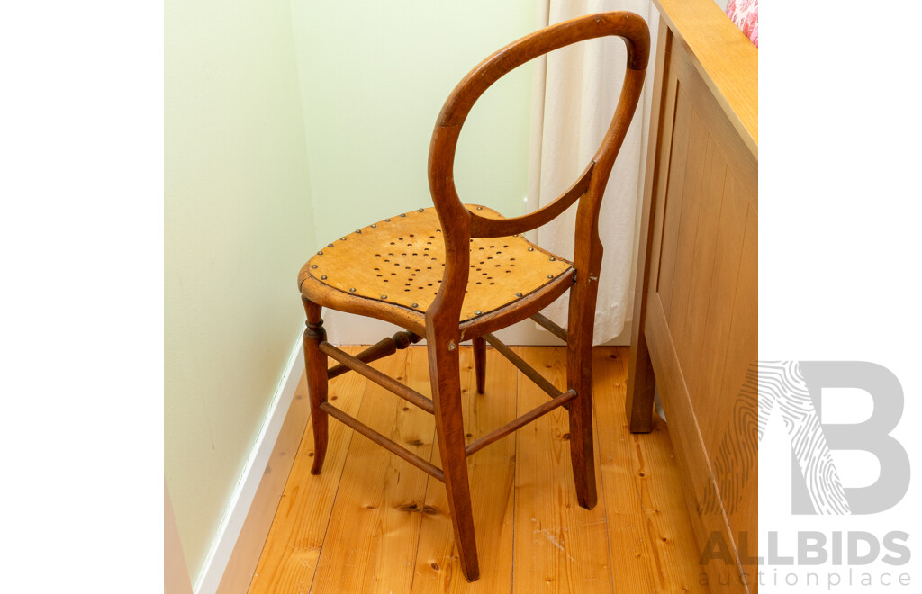 Victorian Mahogany Sitting Room Chair
