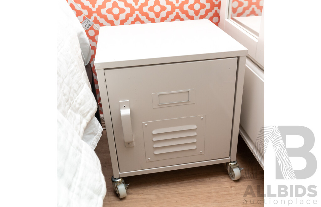 Modern Single Door Metal Cabinet