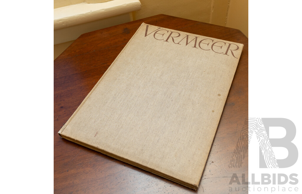 The Paintings of Jan Vermeer Book - Vintage Phaidon Edition Published 1940 George Allen & Unwin Ltd, London