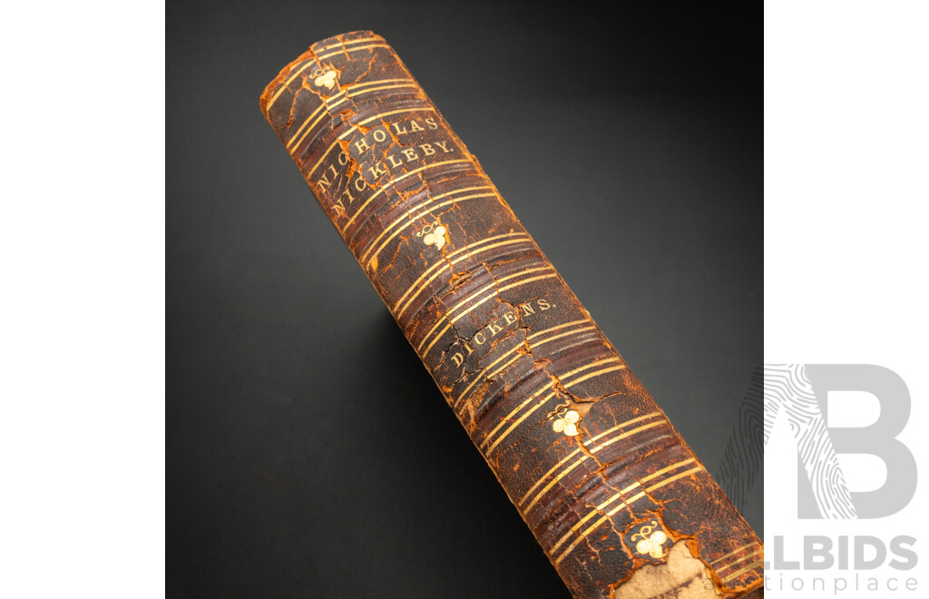 Charles Dickens, (19th Century, British, 1812-1870), The Life and Adventures of Nicholas Nickeleby, 1867