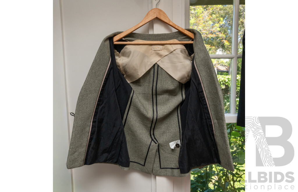 Lovely Collection of Four French & Other Varied Designer Jackets Including Areline Paris, Ruby (New Zealand) & More (4)