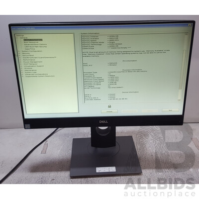 Dell OptiPlex 7470 AIO Intel Core i5 (9500) 3.00GHz-4.40GHz 6-Core CPU 23.8-Inch Touchscreen All-in-One Computer