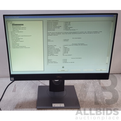 Dell OptiPlex 7470 AIO Intel Core i5 (9500) 3.00GHz-4.40GHz 6-Core CPU 23.8-Inch Touchscreen All-in-One Computer