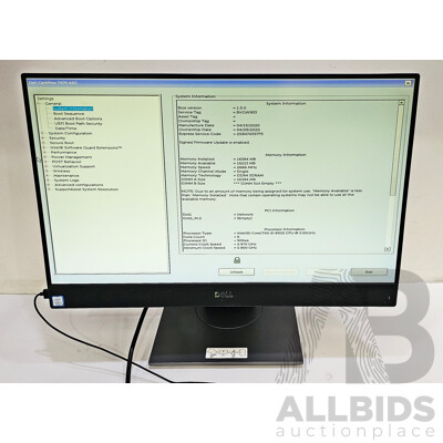 Dell OptiPlex 7470 AIO Intel Core i5 (9500) 3.00GHz-4.40GHz 6-Core CPU 23.8-Inch Touchscreen All-in-One Computer