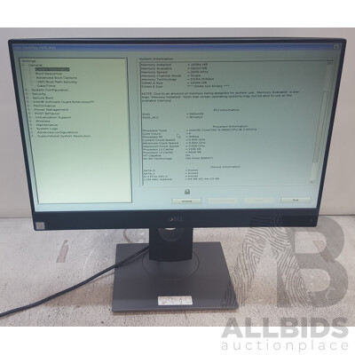 Dell OptiPlex 7470 AIO Intel Core i5 (9500) 3.00GHz-4.40GHz 6-Core CPU 23.8-Inch Touchscreen All-in-One Computer